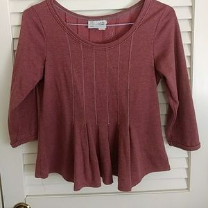 Saturday Sunday Peplum Top